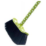 Superio Polka Dot Printed Broom, Designed Green Ho