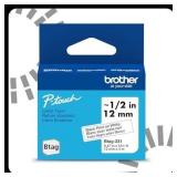 Brother Genuine P-touch BTAG231 Black on White Lab