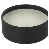 Deco 79 Metal Decorative Candle Creamy Vanilla Swi