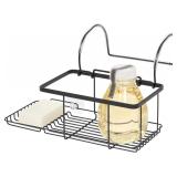 iDesign Metal Over The Bath Caddy Basket, The Ever