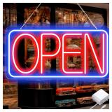 22' X 11' Led Neon Open Signs for Business Ultra B