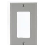 Leviton 80401-NGY 1-Gang Decora/GFCI Device Wallpl