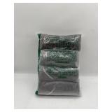 Cozoomy Set of 4 Dark Brown Decorative Throw Pillo