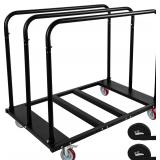 Folding Table Cart, 45.6' x 29' x 36.2' Drywall Ca