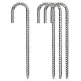 Rebar-Stakes-12-Inch, Ground Stakes Heavy Duty J-H