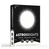 Astrobrights  Card Stock, Stardust White, Letter (