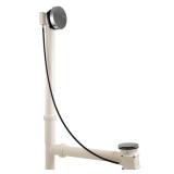 27 in. Cable Drive Bath Drain Assembly in Polished