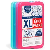 Fit + Fresh XL Cool Coolers Freezer Slim Ice Pack