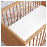 Amazon Basics 100% Cotton Jersey Crib Sheet, 28 x