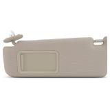 SCITOO Left Driver Side Beige Car Sun Visor Assemb