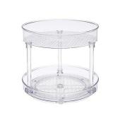 Amazon Basics Organizador de 2 bandejas giratorias