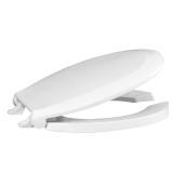 Centoco Toilet Seat Round, Lock in Place, Fast-N-L