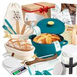 Upgraded Sourdough Starter Kit with Pot, Sourdough