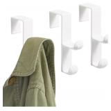 iDesign Over The Door Plastic Dual Hook Hanger for