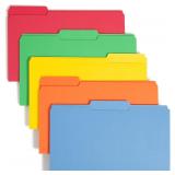 Smead Folder, Legal, 11 Point, 1/3 Cut Tab, Assort