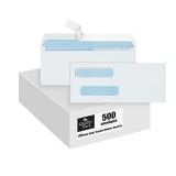 Quality Park #8 Double Window Security Envelopes f
