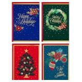 Hallmark Boxed Christmas Cards Assortment, Festive
