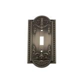 Pewter 1-Gang Toggle Wall Plate (1-Pack)