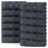 Utopia Towels - 12 Pack Viscose Luxury Wash Cloths