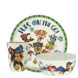 Zak Designs PAW Patrol Kids Dinnerware Set 3 Piece