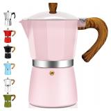 6 Cup Aluminum Espresso Stovetop Moka Pot Express