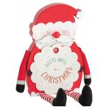 Mud Pie Christmas Santa Countdown Sitter