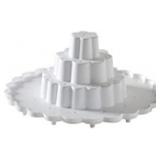 Nordic Ware Tiered Cake Pop Display Stand, White