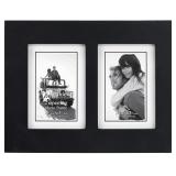 Malden International Designs Linear Wood Picture F