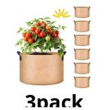 iPower 7 Gallon 6-Pack Plant Grow Bag Fabric Pots