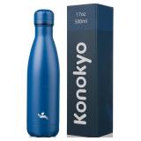 Konokyo Insulated Water Bottles,17 oz Double Wall
