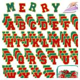 105 Pcs Chenille Letter Patches Self Adhesive Iron