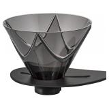 Hario V60 Mugen Plastic Coffee Dripper, Size 02, C