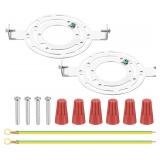 PATIKIL 145mm (5.71') Universal Light Fixture Moun