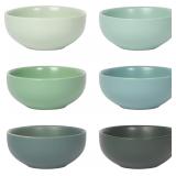 Now Designs Leaf Ceramic Pinch Bowl Set, Mini Bowl