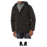 London Fog mens Faux Sherpa Lined ParkaDown Altern