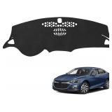 Black Dashboard Dash Board Cover Mat Carpet for Ch