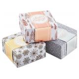 Hallmark 0005XBC1126 Holiday Set of 3 with Wrap Ba