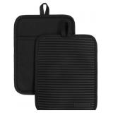 KitchenAid Ribbed Soft Silicone Pot Holder 2-Pack