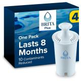 Brita Plus Water Filter, BPA-Free, High-Density Re