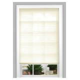 allen + roth 46-in x 64-in Ecru Light Filtering Co