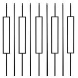 S11-Wrought Iron Balusters - Decorative Metal Balu