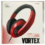 Vortex Electra Stereo Headphones Adjustable Headba