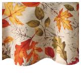 Elrene Home Fashions Autumn Leaves Fall 70' Round
