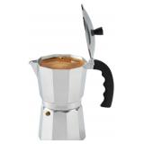 IMUSA 9 Cup Cast Aluminum Stovetop Coffeemaker, Mo