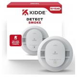 Kidde Smoke Detector, 10-Year Battery Powered, wit