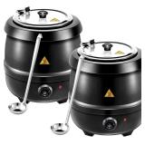 Suclain 2 10.5 Quart Commercial Soup Warmer 110v E