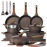 CAROTE 26PCS Pots and Pans Set Non Stick, Cookware