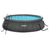 Funsicle 18' x 48' Quickset Ring Top Above Ground