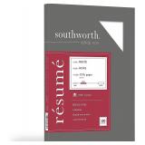 Southworth Exceptional Resume Paper, 100% Cotton,