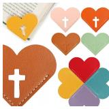 Leather Heart Bookmarks (Cut-Out)